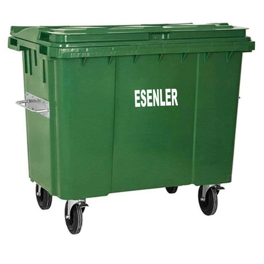 Esenler 660 Litre Plastik Çöp Konteyneri